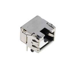 Jack Modular Connector 8p8c (RJ45, Ethernet) 90° Angle (Right) Shielded, EMI Finger Cat5 - Hirose Electric Co Ltd