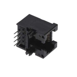 Jack Modular Connector 8p8c (RJ45, Ethernet) 90° Angle (Right) Unshielded Cat3 - Amphenol ICC (FCI)