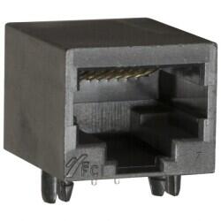 Jack Modular Connector 8p8c (RJ45, Ethernet) 90° Angle (Right) Unshielded Cat3 - 1
