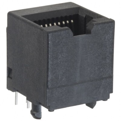 Jack Modular Connector 10p10c (RJ50) Vertical Unshielded - 1