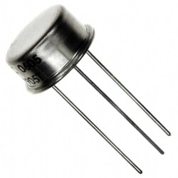 Bipolar (BJT) Transistor NPN 50 V 800 mA 800 mW Through Hole TO-39 - Microchip Technology