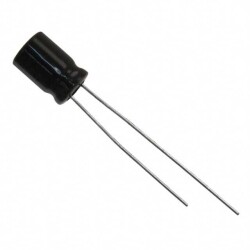 1 F (EDLC) Supercapacitor 2.7 V Radial, Can 4Ohm @ 1kHz 1000 Hrs @ 70°C - 1