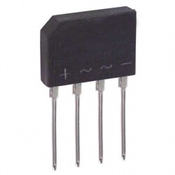 Bridge Rectifier Single Phase Standard 600 V Through Hole KBP - Diodes Incorporated