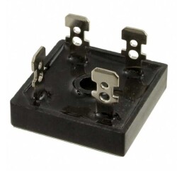 Bridge Rectifier Single Phase Standard 1 kV QC Terminal KBPC-T - Navitas Semiconductor, Inc.