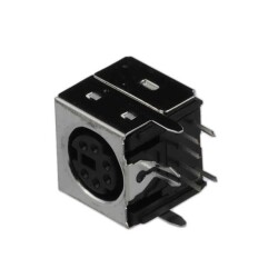 6 Position Circular Connector Receptacle, Female Sockets Solder - Kycon, Inc.