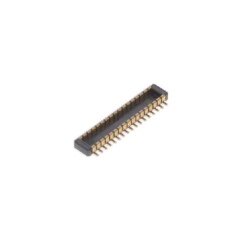 30 Position Connector Header, Outer Shroud Contacts Surface Mount Gold - Hirose Electric Co Ltd