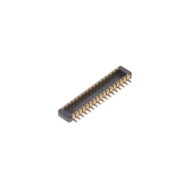 30 Position Connector Header, Outer Shroud Contacts Surface Mount Gold - 1