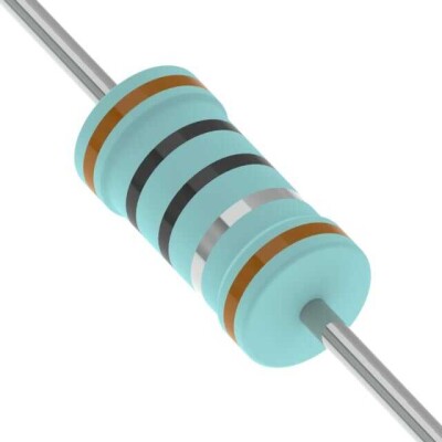 1 Ohms ±1% 1W Through Hole Resistor Axial Flame Retardant Coating, Safety Wirewound - 1