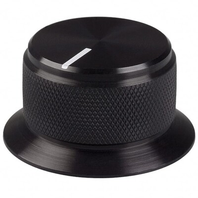 Knurled, Diamond Knob 0.125