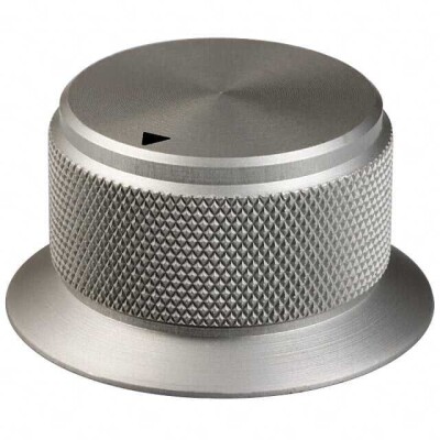 Knurled, Diamond Knob 0.250