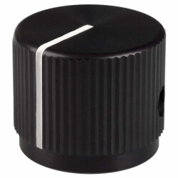 Knurled, Straight Knob 0.236