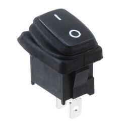 Rocker Switch SPST 16A (AC), 10A (DC) 125 V Panel Mount, Snap-In - ZF Electronics