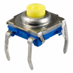 Tactile Switch SPST-NO Top Actuated Through Hole - C&K