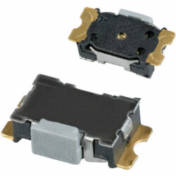 Tactile Switch SPST-NO Side Actuated Surface Mount, Right Angle - C&K
