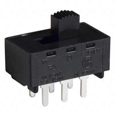 Slide Switch DPDT Through Hole - 1