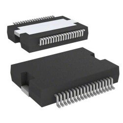 Full Bridge Driver DC Motors, Stepper Motors, Voltage Regulators BCDMOS PowerSO-36 Slug Up - STMicroelectronics