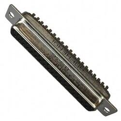 37 Position D-Sub Receptacle, Female Sockets Connector - Amphenol ICC (Commercial Products)