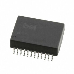 180µH LAN 2.5G Base-T, Power over Ethernet (PoE) Pulse Transformer 1CT:1CT Surface Mount - Bel Fuse Inc.