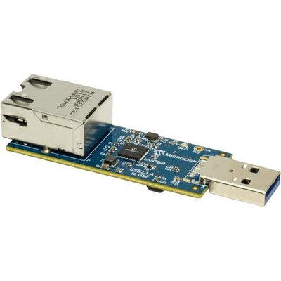 LAN7800 USB to Ethernet Interface Evaluation Board - 1