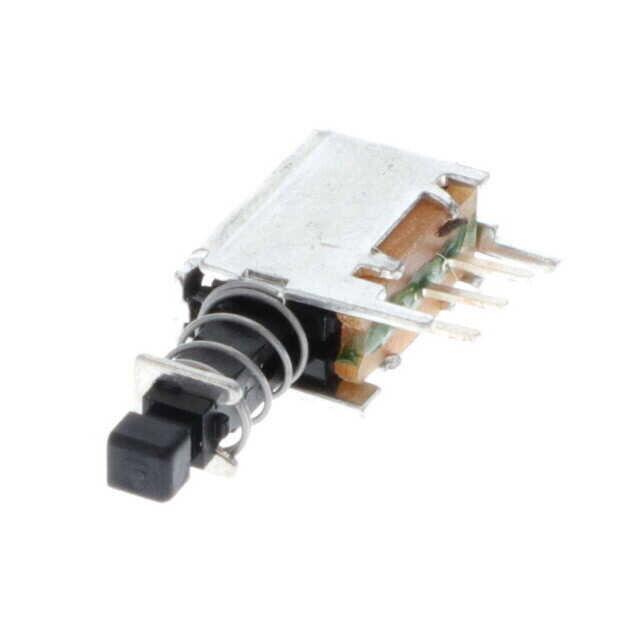 Pushbutton Switch SPDT Standard Through Hole, Right Angle
