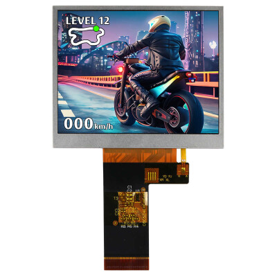 Graphic LCD Display Module Transmissive Red, Green, Blue (RGB) TFT - Color, IPS (In-Plane Switching) MIPI 3.5