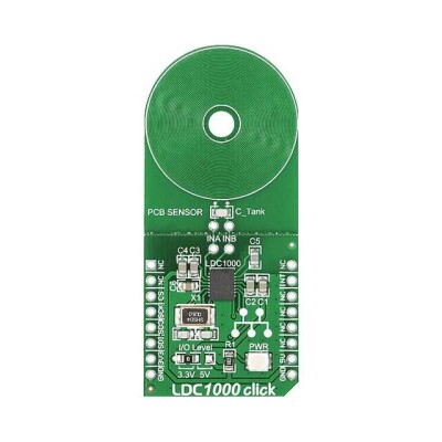 LDC1000 Touch Sensor mikroBUS™ Click™ Platform Evaluation Expansion Board - 1
