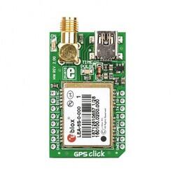 LEA-6S GPS RF mikroBUS™ Click™ Platform Evaluation Expansion Board - MikroElektronika