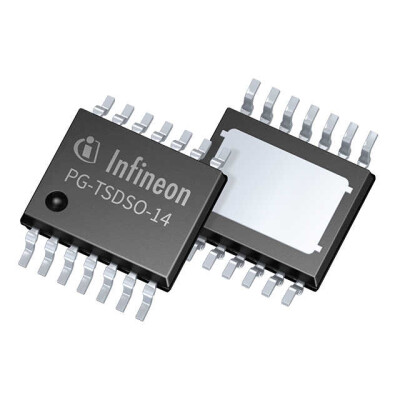 LED Driver IC 1 Output Linear PWM Dimming 180mA PG-TSDSO-14 - 1