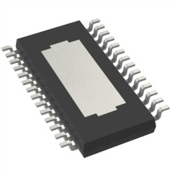 LED Driver IC 6 Output DC DC Controller Step-Up (Boost) PWM Dimming 400mA 28-HTSSOP - 1