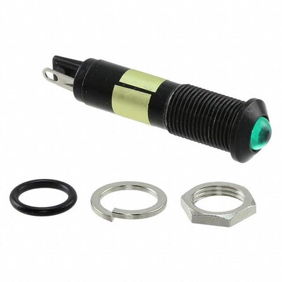 LED Panel Indicator Green 24V 15mA - 1