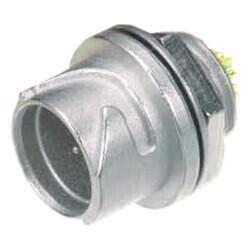 3 Position Circular Connector Receptacle, Male Pins Solder Cup - Hirose Electric Co Ltd