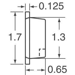 Green 570nm LED Indication - Discrete 1.7V 0603 (1608 Metric) - OSRAM Opto Semiconductors Inc. (1)