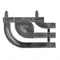 Light Pipe 3 High Clear Rigid Board Mount, Press Fit, Right Angle - Dialight