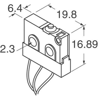 Switch SPDT Chassis Mount - 2