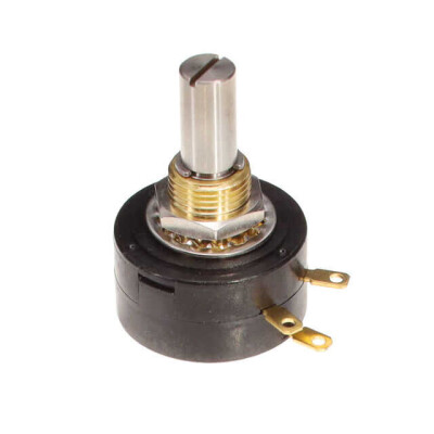 1k Ohm 1 Gang Linear Panel Mount Potentiometer 1.0 Turns Conductive Plastic 1W Solder Lug - 1