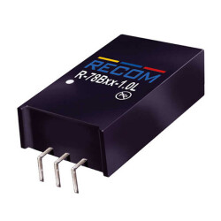 Linear Regulator Replacement DC DC Converter 1 Output 15V 1A 20V - 32V Input - Recom Power