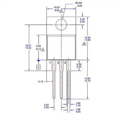 Linear Voltage Regulator IC 1 Output 1A TO-220-3 - 3