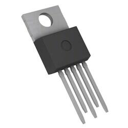 Linear Voltage Regulator IC Positive Fixed 2 Output 100mA, 30mA PG-TO220-5 - 1