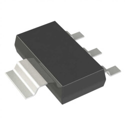 Linear Voltage Regulator IC Positive Fixed 1 Output 200mA SOT-223-3 - Microchip Technology