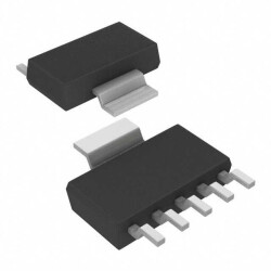 Linear Voltage Regulator IC Positive Fixed 1 Output 500mA SOT-223-5 - Microchip Technology