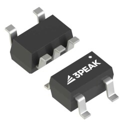 Linear Voltage Regulator IC Positive Adjustable 1 Output 300mA SOT-23-5 - 3PEAK