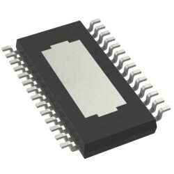 Linear Voltage Regulator IC Positive Adjustable (Fixed) 2 Output 1A 28-HTSSOP - Texas Instruments (1)