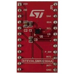 LIS2DUX12 Accelerometer Sensor Professional MEMS Tool Platform Evaluation Expansion Board - STMicroelectronics