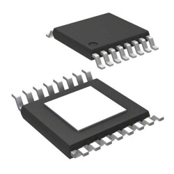 Buck Switching Regulator IC Positive Adjustable 0.6V 1 Output 750mA 16-PowerTSSOP (0.173