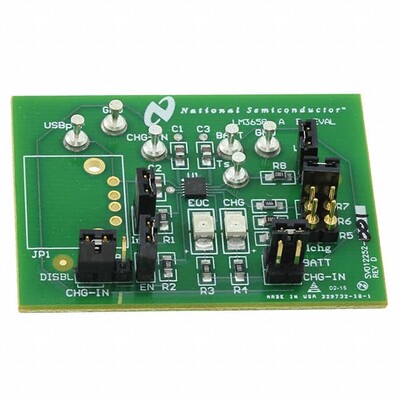 LM3658SD Battery Charger Power Management Evaluation Board - 1