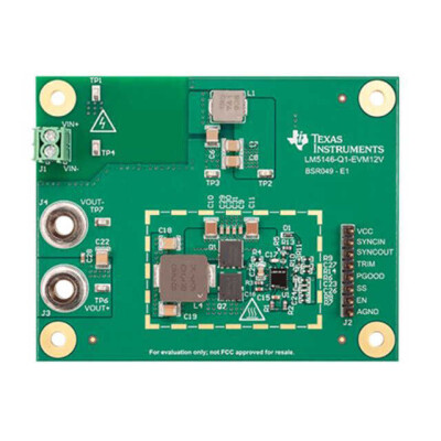LM5146-Q1 - 1 Non-Isolated Output DC/DC, Step Down Evaluation Board - 1