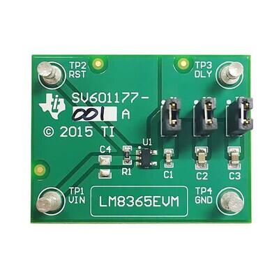 LM8365 Power Supply Supervisor/Tracker/Sequencer Power Management Evaluation Board - 1