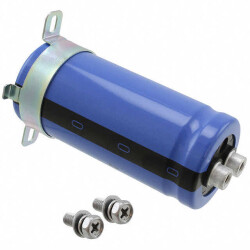 10000 µF 80 V Aluminum Electrolytic Capacitors Radial, Can - Screw Terminals 5000 Hrs @ 85°C - 1