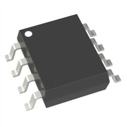 Logic Output Optoisolator 15MBd Open Collector, Schottky Clamped 2500Vrms 2 Channel 10kV/µs CMTI 8-SO - Broadcom Limited
