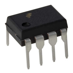 Logic Output Optoisolator 10Mbps Open Collector 5000Vrms 1 Channel 10kV/µs (Typ) CMTI 8-DIP - 1